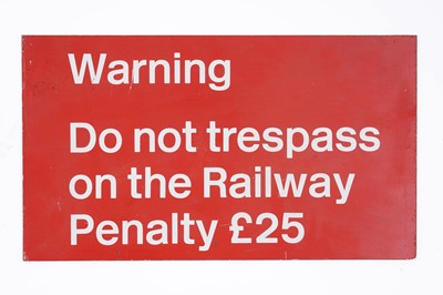 Lot 197 - Railway interest: a vintage cast iron gradient sign; and other items
