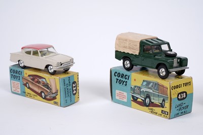 Lot 386 - A collection of Corgi, Dinky and Lone Stare diecast cars