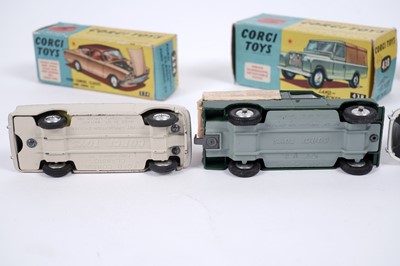 Lot 386 - A collection of Corgi, Dinky and Lone Stare diecast cars