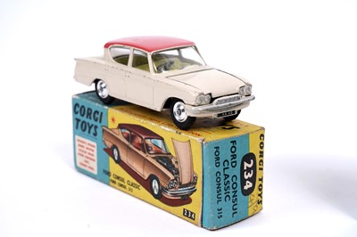 Lot 386 - A collection of Corgi, Dinky and Lone Stare diecast cars