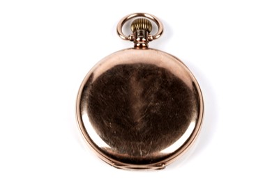 Lot 471 - Elgin: a 9ct yellow gold cased hunter pocket watch
