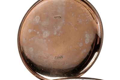 Lot 471 - Elgin: a 9ct yellow gold cased hunter pocket watch