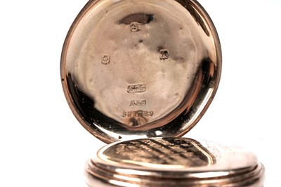 Lot 472 - Waltham: a 9ct yellow gold cased open faced pocket watch
