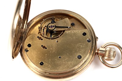 Lot 473 - Reid & Sons: an 18ct yellow gold cased open faced pocket watch