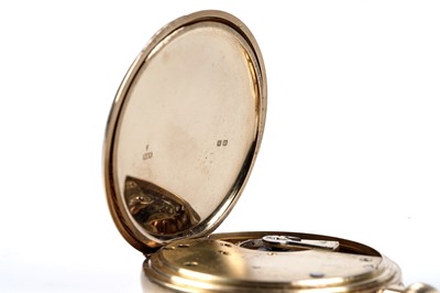 Lot 473 - Reid & Sons: an 18ct yellow gold cased open faced pocket watch