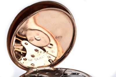 Lot 474 - Flinn & Co, Coventry: a 9ct yellow gold cased open faced pocket watch