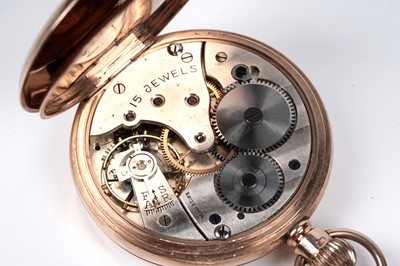 Lot 474 - Flinn & Co, Coventry: a 9ct yellow gold cased open faced pocket watch