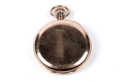 Lot 476 - J.W. Benson, London: a 9ct yellow gold cased open faced pocket watch