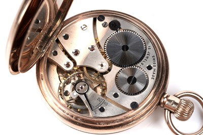 Lot 476 - J.W. Benson, London: a 9ct yellow gold cased open faced pocket watch