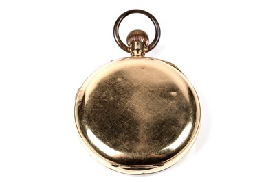 Lot 479 - H. Samuel, Market Street, Manchester: an 18ct yellow gold cased open faced pocket watch