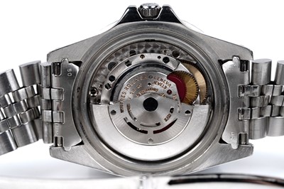 Lot 413 - Rolex Oyster Perpetual GMT-Master: a stainless steel cased automatic wristwatch