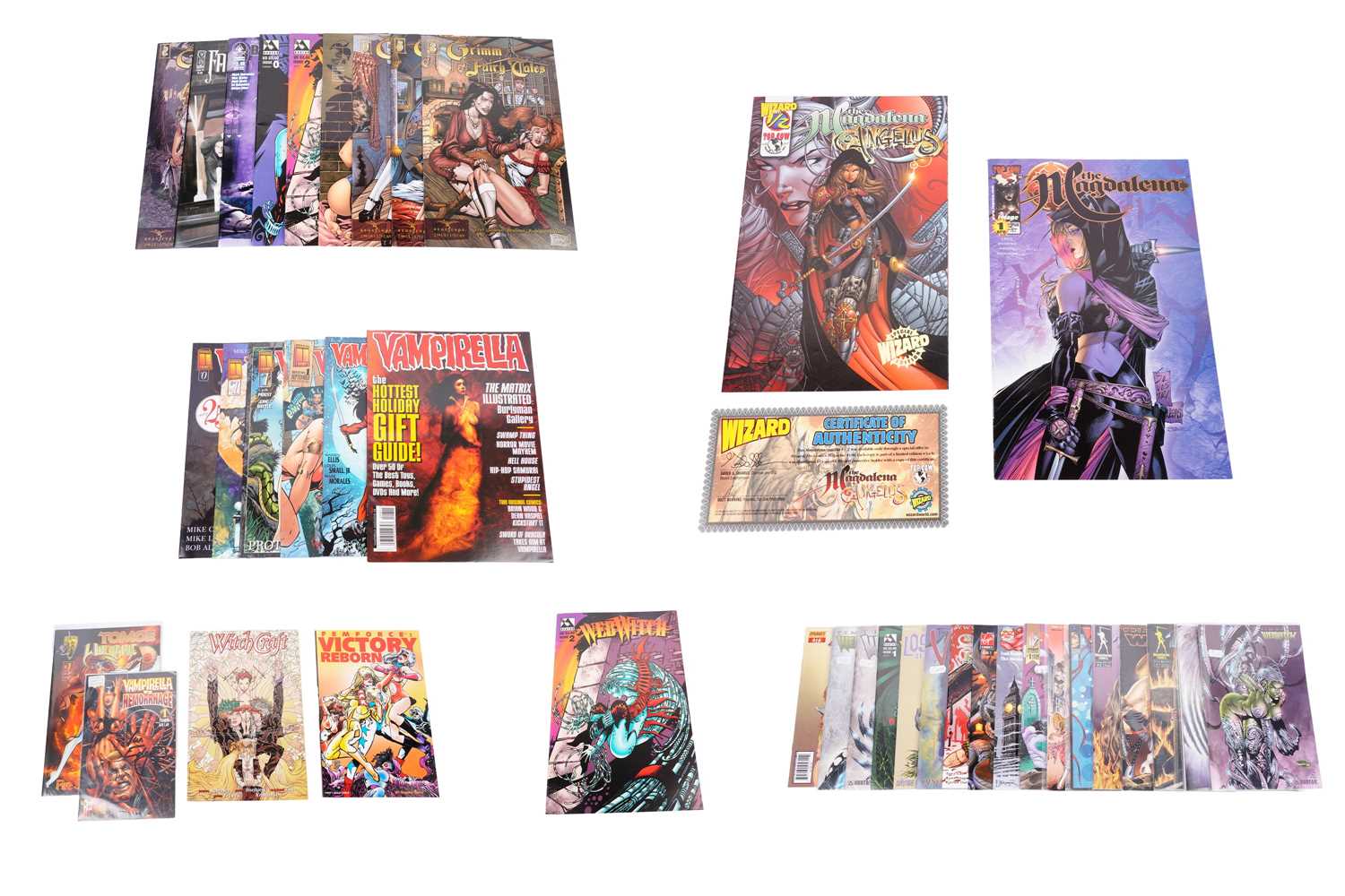 Lot 511 - Vampirella and other comics by independent publishers