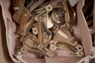 Lot 164 - A selection of door furniture