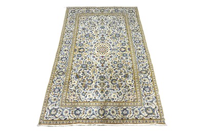 Lot 983 - A Persian hand-knotted Nain carpet