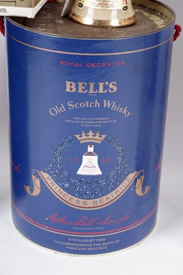 Lot 19 - Eleven Bell's whisky decanters; and two miniature decanters