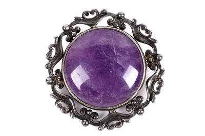 Lot 16 - Three silver brooches including: an Ola Gorie penannular brooch