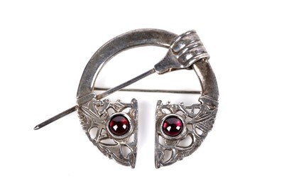 Lot 16 - Three silver brooches including: an Ola Gorie penannular brooch
