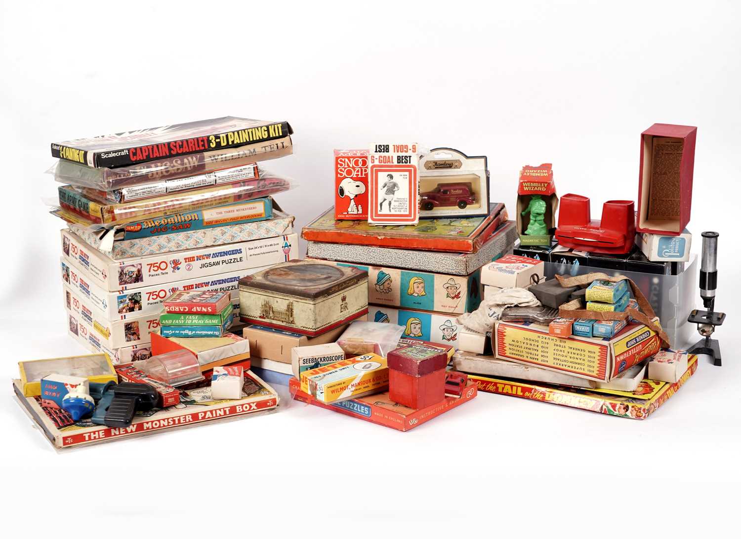 Lot 330 - 1950's and 1960's toys and games in original cartons