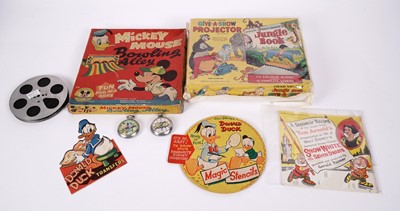 Lot 378 - Vintage 1950's and 1960's Walt Disney toys; and two pocket watches