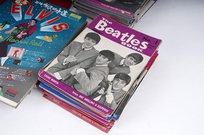 Lot 440 - Rock and Pop memorabilia including: The Beatles Book and Madonna