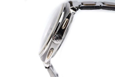 Lot 438 - Breitling Top Time: a stainless steel cased manual wind chronograph wristwatch