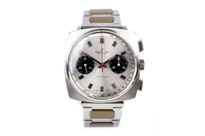 Lot 438 - Breitling Top Time: a stainless steel cased manual wind chronograph wristwatch