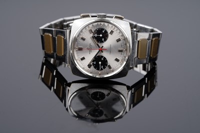 Lot 438 - Breitling Top Time: a stainless steel cased manual wind chronograph wristwatch