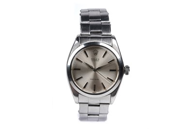 Lot 404 - Rolex Oyster Precision: a stainless steel cased manual wind wristwatch