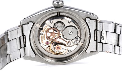 Lot 404 - Rolex Oyster Precision: a stainless steel cased manual wind wristwatch
