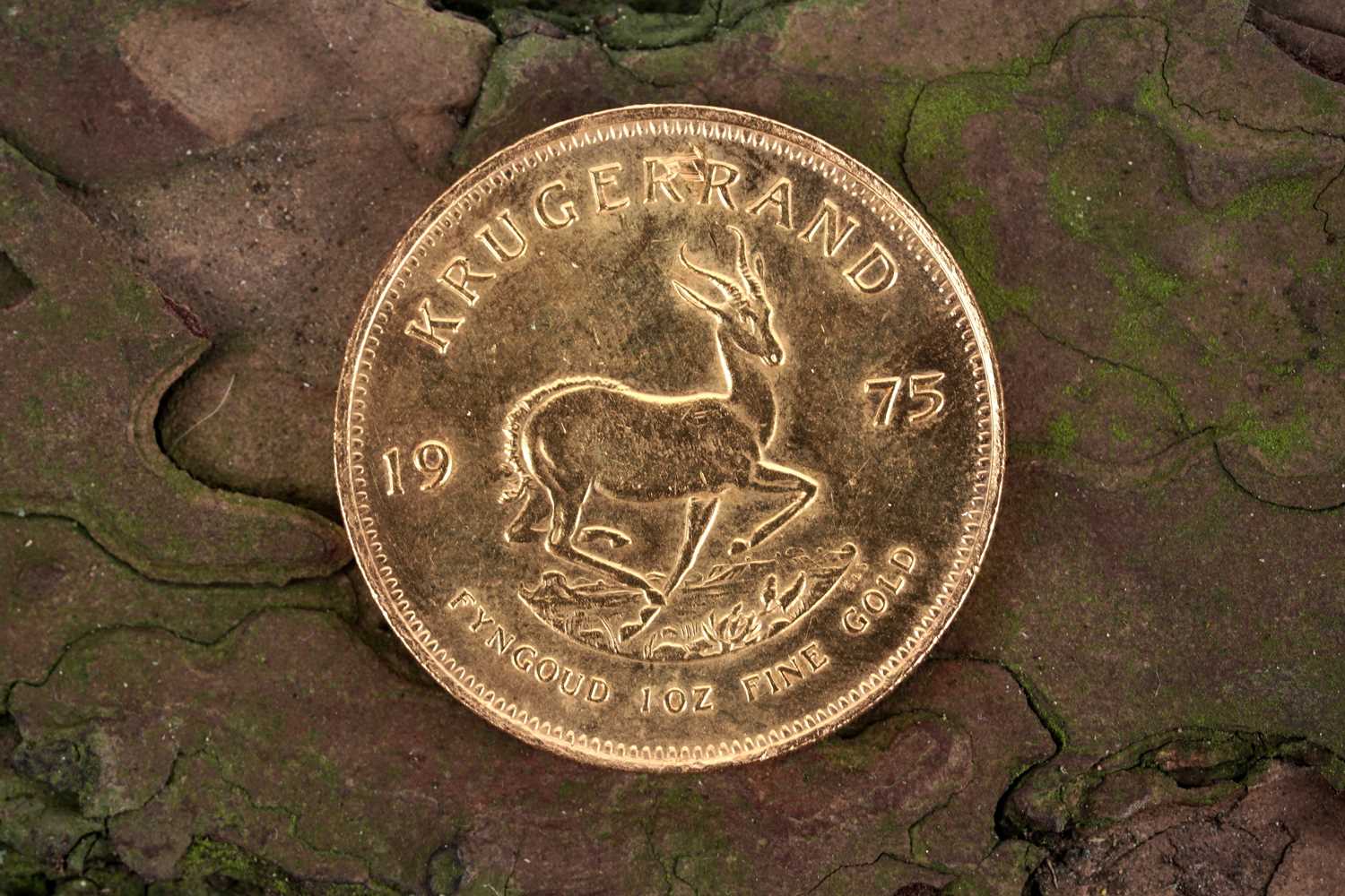 Lot 215 - A South Africa (Suid-Afrika) Krugerrand 1oz fine gold coin
