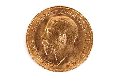 Lot 11 - A George V gold sovereign, 1911