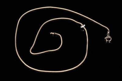 Lot 593 - Fope: a diamond pendant necklace