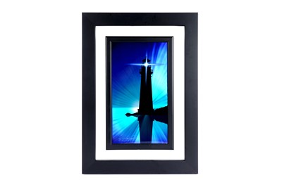 Lot 569 - Chris DeRubeis - The Lighthouse | mixed media