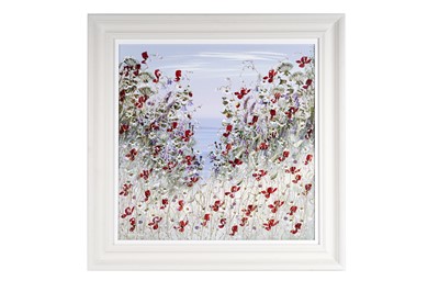 Lot 539 - Mary Shaw - In Between the Poppies I | oil