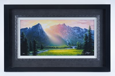Lot 166 - John Rattenbury - Embrace of Dawn | print