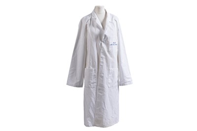 Lot 211 - Princess Diana lab coat worn at Interconnections Systems on 9th December 1992