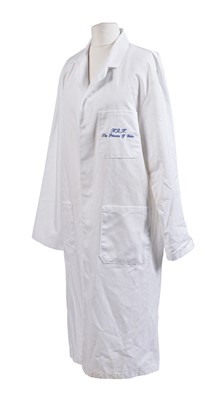 Lot 211 - Princess Diana lab coat worn at Interconnections Systems on 9th December 1992