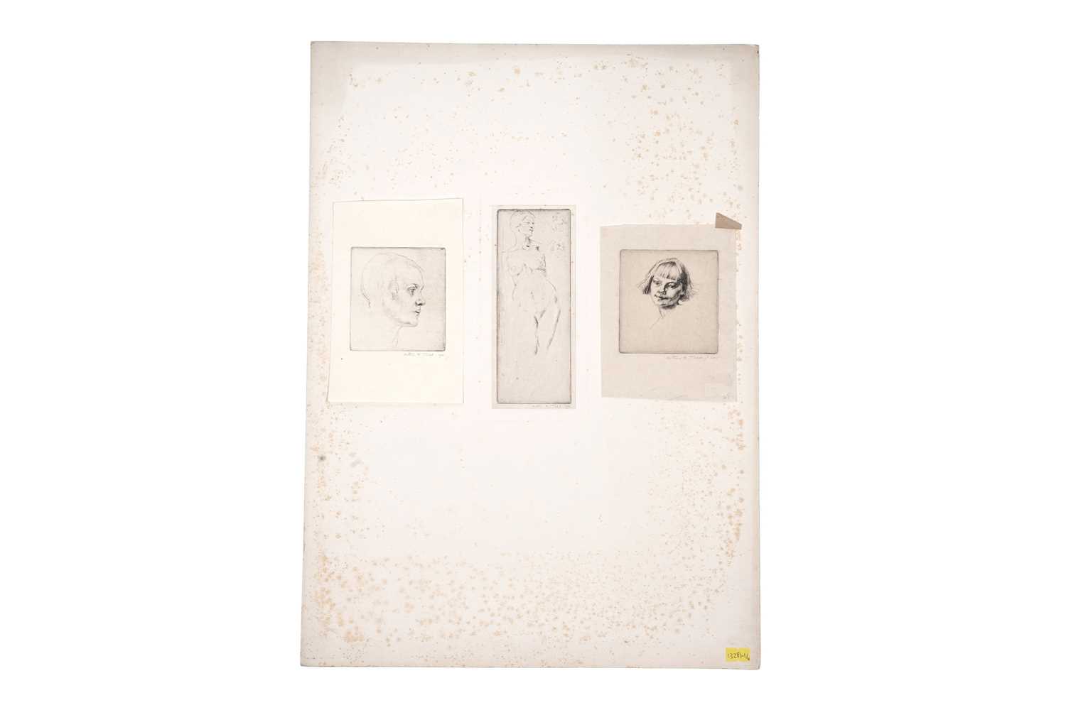 Lot 40 - Arthur Ralph Middleton Todd - Three figural studies | etchings