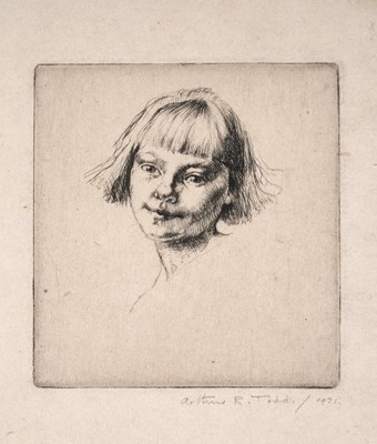 Lot 40 - Arthur Ralph Middleton Todd - Three figural studies | etchings