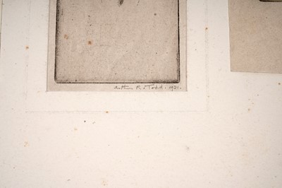 Lot 40 - Arthur Ralph Middleton Todd - Three figural studies | etchings