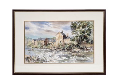 Lot 618 - Ronald Lambert Moore - Thrum Mill, Rothbury | watercolour