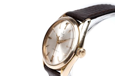 Lot 418 - Tudor Oyster Royal: a gold capped manual wind wristwatch