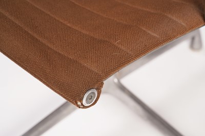 Lot 628 - Charles and Ray Eames for Herman Miller: a pair of mid-20th Century EA108 revolving office chairs