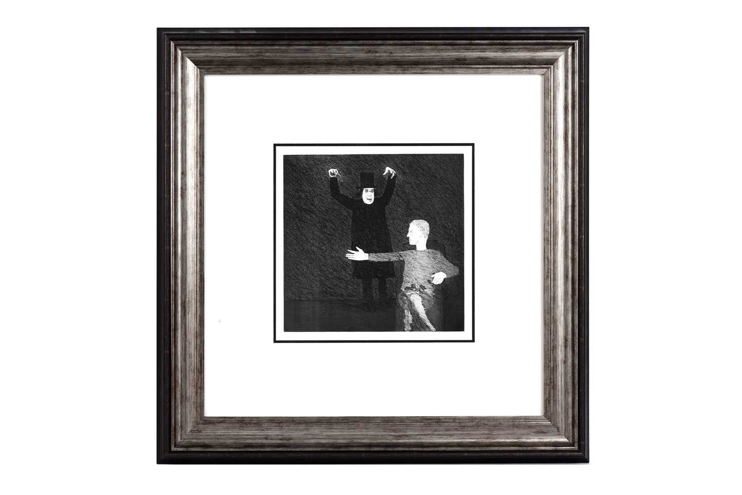 Lot 75 - David Hockney - Inside the Castle | etching and aquatint