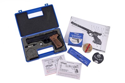 Lot 117 - A Walther CP88 competition air pistol