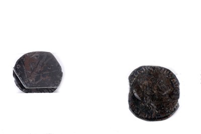 Lot 36 - Eight bronze Roman style coins