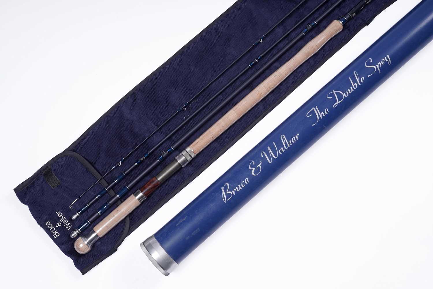 Lot 184 - A Bruce & Walker ‘The Double Spey Limited Edition’ four-piece limited edition fishing rod