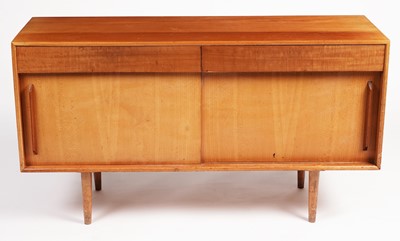 Lot 672 - Robin Day for Hille of London: a ‘Hilleplan Unit B’ agba sideboard