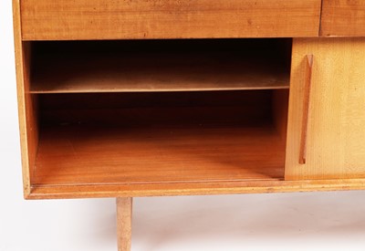 Lot 672 - Robin Day for Hille of London: a ‘Hilleplan Unit B’ agba sideboard