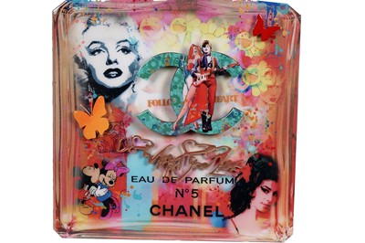 Lot 759 - Uri Dushy - Chanel Bottle | mixed media